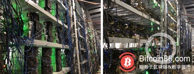 An expansive mining farm filled with various mining rigs