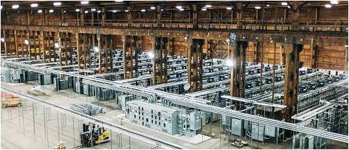 Mining farm showcasing various mining rigs