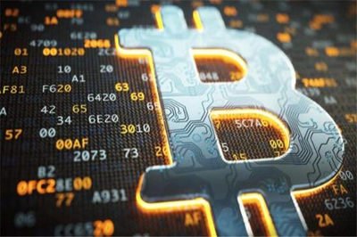 A vibrant mining farm showcasing rows of powerful mining rigs