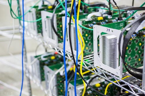 An illustration of a high-performance mining rig optimized for cryptocurrency extraction in a UK facility