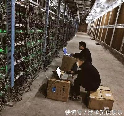 High-performance Bitcoin mining rigs operating in a German facility
