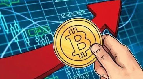 An illustration of a modern mining rig setup, demonstrating how to optimize for price trends in cryptocurrency mining
